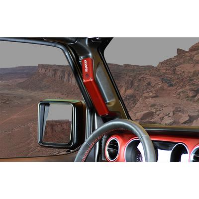 American Trail Products Billet Grab Handles (Red) - 36180013R